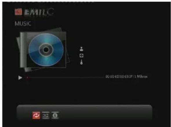 EMTEC Movie Cube D850H - Options de lecture audio - 1