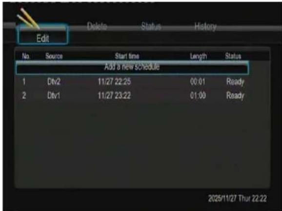 EMTEC Movie Cube D850H - Modification de programmation - 1