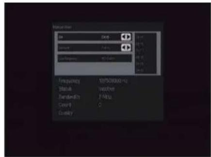 EMTEC Movie Cube D850H - Recherche Manuelle (MANUAL SCAN) - 1