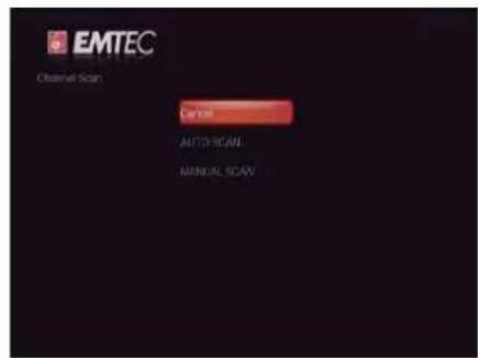 EMTEC Movie Cube D850H - Changement des paramétres TNT (D850H) - 1