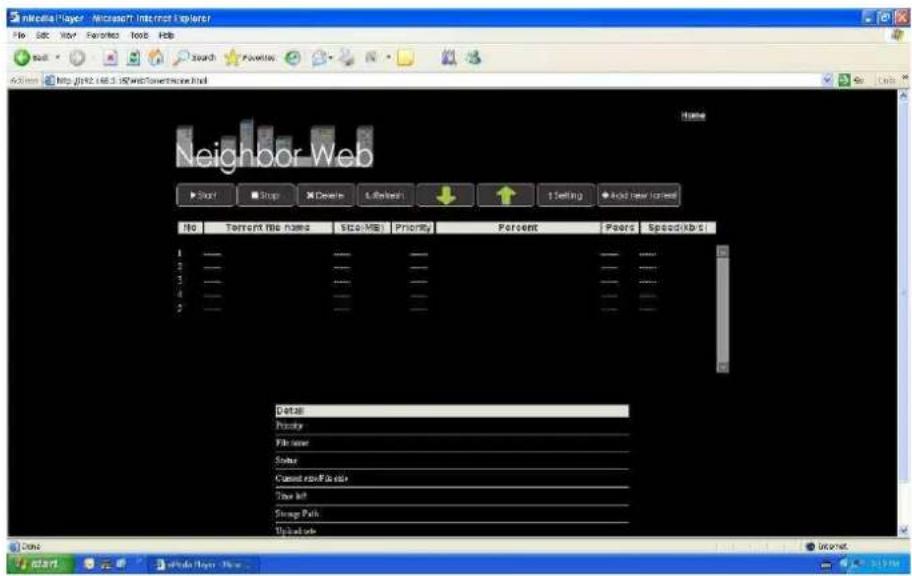 EMTEC Movie Cube D850H - Téchéargement BitTorrent (btpd) - 1