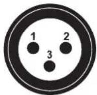 Futurelight Scan 100 - XLR mounting-plug: - 1