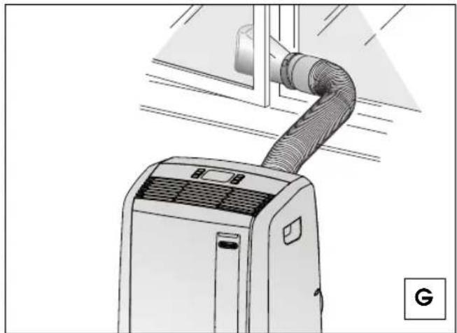 DELONGHI Pinguino PAC AN110 - Venster met dubbele vleugel - 2