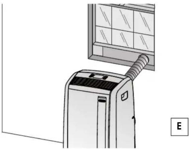DELONGHI Pinguino PAC AN110 - Voorbereidingen voor het gebruik - 2