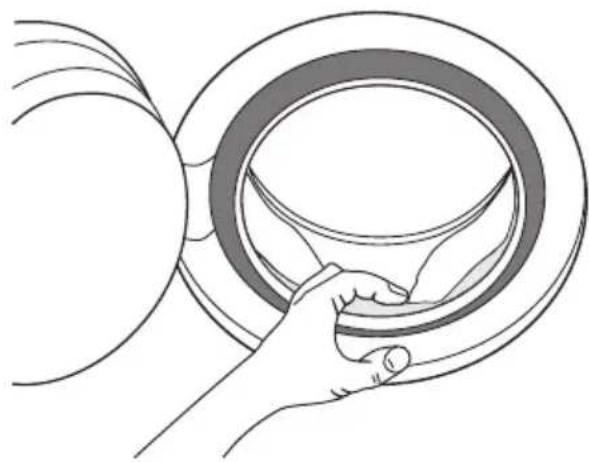 ELECTROLUX EWF146310W - Deurrubber - 1