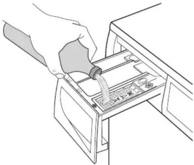 ELECTROLUX EWF146310W - Wasmiddel en wasverzachter doseren - 2