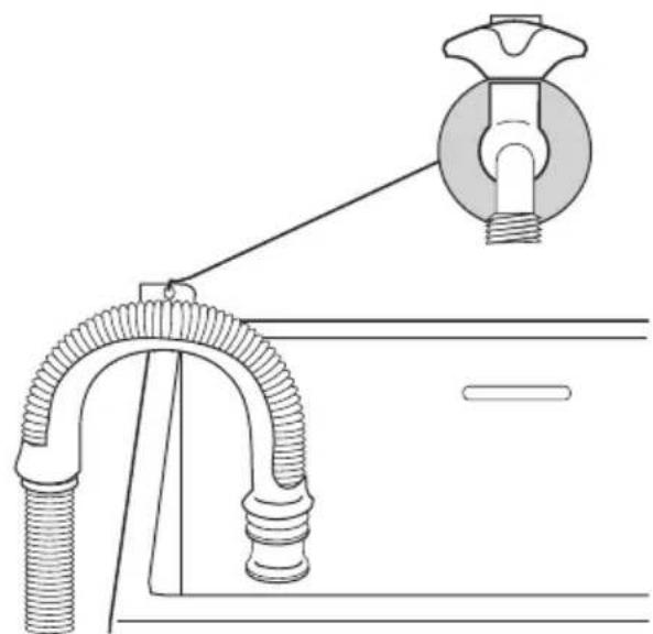 ELECTROLUX EWF146310W - Waterafvoer - 1