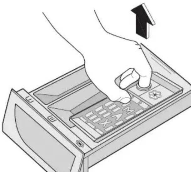 ELECTROLUX EWF146310W - De wasmiddellade schoonmaken - 2