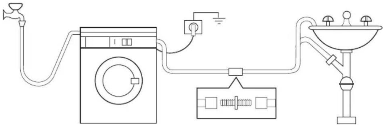 ELECTROLUX EWF147440W - Waterstop - 3