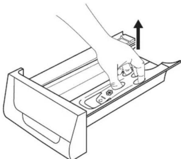 ELECTROLUX EWF167440W - Nettoyage du bac à produits - 2