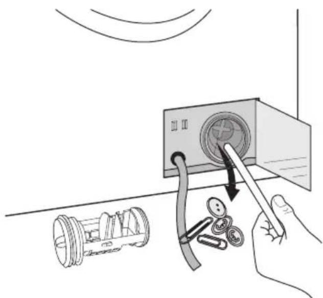 ELECTROLUX EWF167440W - Pompe de vidange - 4