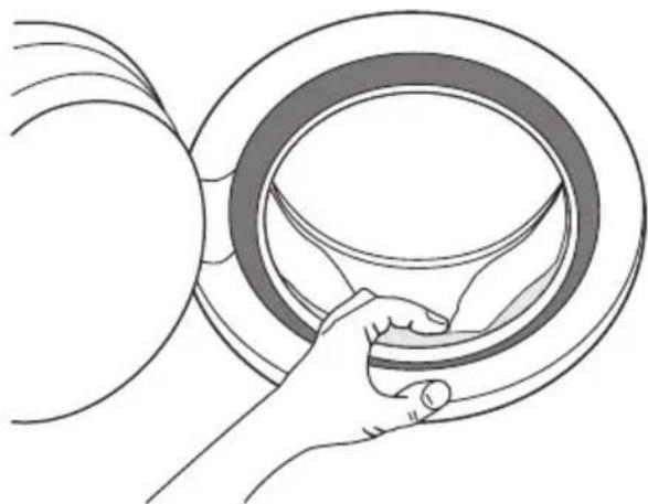 ELECTROLUX EWF167440W - Deurrubber - 1
