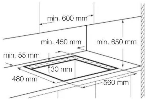 ELECTROLUX EHT70835K - Ankastre Montaj - 1