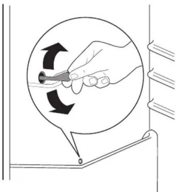 ELECTROLUX ERA36433W - Defrosting of the refrigerator - 1
