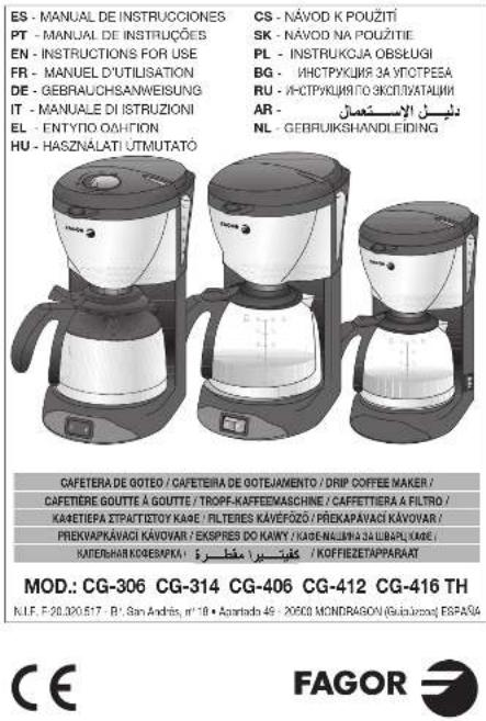 FAGOR CG306 - 1