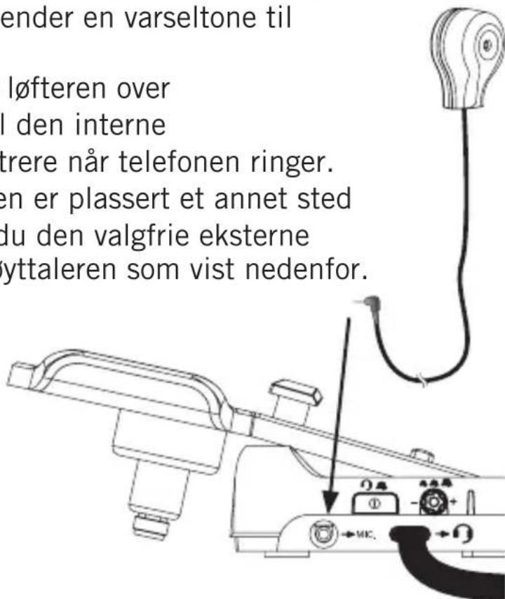DORO ProSound hs1910dect - Intern og ekstern ringedetektor - 1