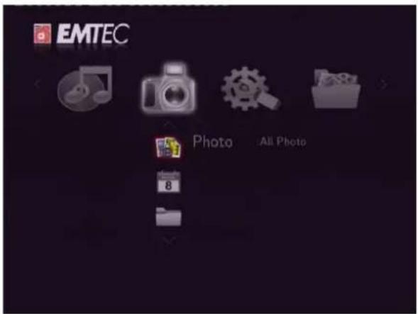 EMTEC EKLTVN200 - Lecture des Photos - 1