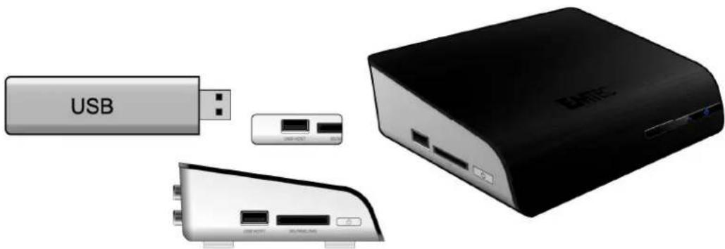 EMTEC EKLTVN200 - Connexion de périphérique USB - 1