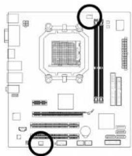GIGABYTE GAMA74GMS2 - 3/4CPU_FAN/SYS_FAN(散热风扇电源插座) - 1
