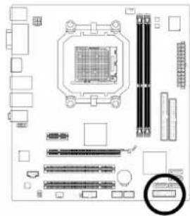 GIGABYTE GAMA74GMS2 - 8) F PANEL (前端控制面板接脚) - 1
