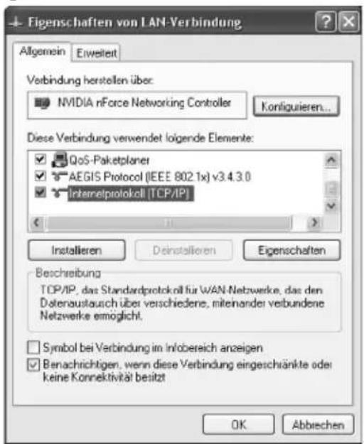 HAMA Wireless LAN USB Stick - Start -> Einstellungen -> Systemsteuerung -> Netzwerkverbindungen - 1