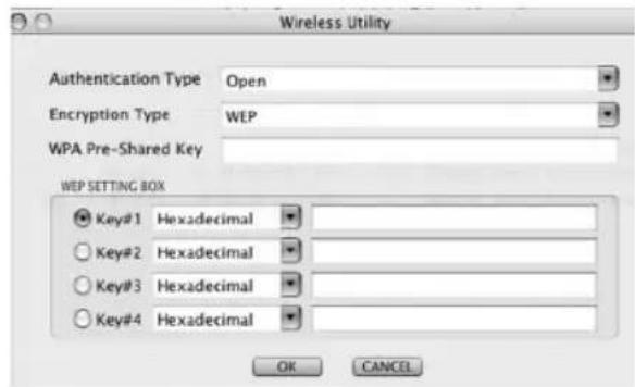 HAMA Wireless LAN USB Stick - Chiffrement WEP - 1
