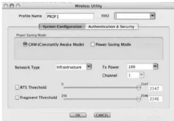 HAMA Wireless LAN USB Stick - Oprettelse af ny profi I - 1