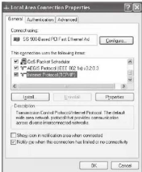 HAMA Wireless LAN USB Stick - Start -> Settings -> Control panel -> Network connections - 1