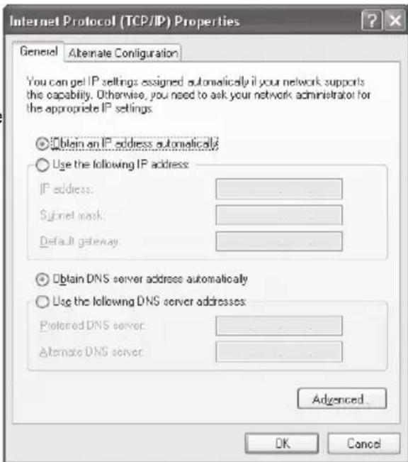 HAMA Wireless LAN USB Stick - Select Optain an IP address automatically and Optain DNS server address automatically, if there is a DHCP - 1