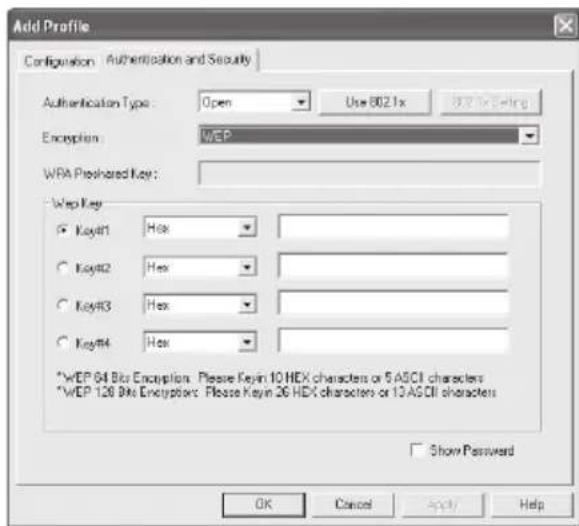 HAMA Wireless LAN USB Stick - WEP encryption - 1