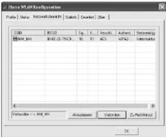 HAMA Wireless LAN USB Stick - Das Konf gurations-Programm - Einführung und Bedienung unter Windows® - 3