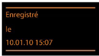 GIGASET DX600A ISDN - Ouverture de la liste des brouillons - 5