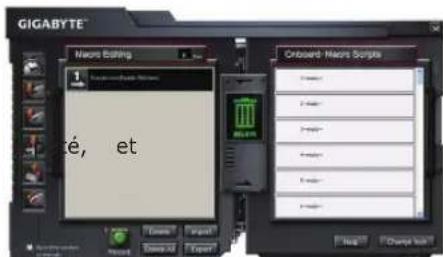 GIGABYTE M8000X - Passer par le cycle complet de selection du mode action - 1