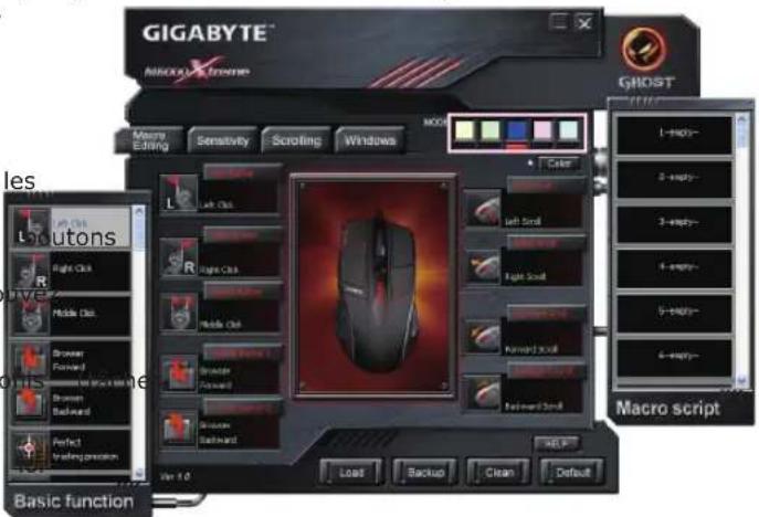 GIGABYTE M8000X - Sélection du profil - 1