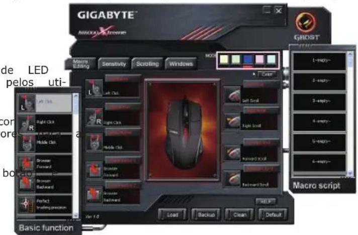 GIGABYTE M8000X - Selecao do Perfil - 1