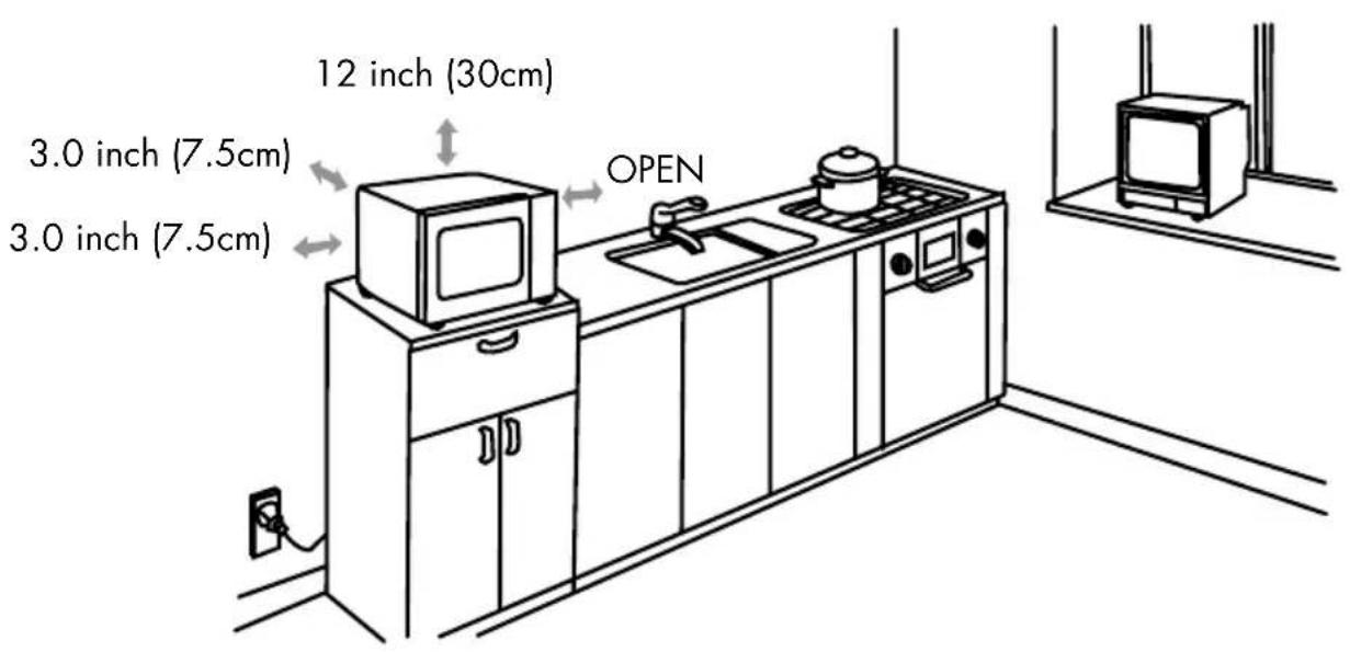 HAIER MWM0701TB - Installation - 1