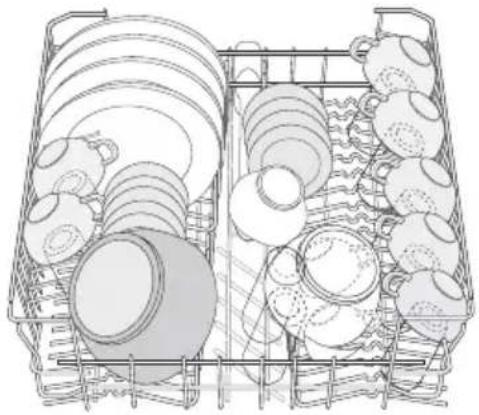 ELECTROLUX ESI 64030 X - Panier supérieur - 1