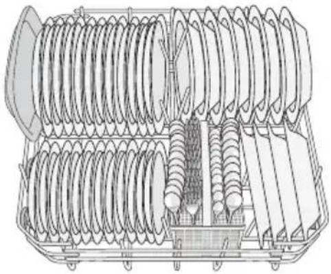 ELECTROLUX ESI 64030 X - Lower basket - 1