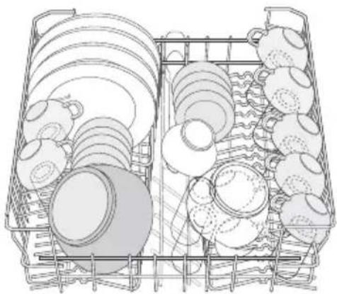 ELECTROLUX ESI 64030 X - Upper basket - 1