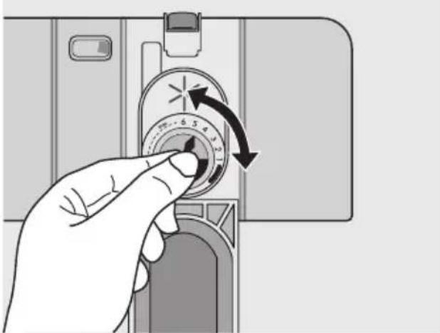 ELECTROLUX ESI 64030 X - Réglage du dosage du liquide de rincege - 1