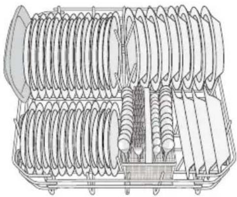 ELECTROLUX ESI 64030 X - Panier inférieur - 1