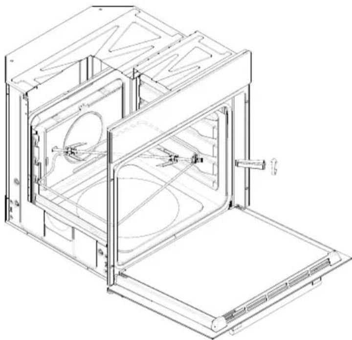 GORENJE BOP7303AX - Comment utiliser le tournebroche - 1