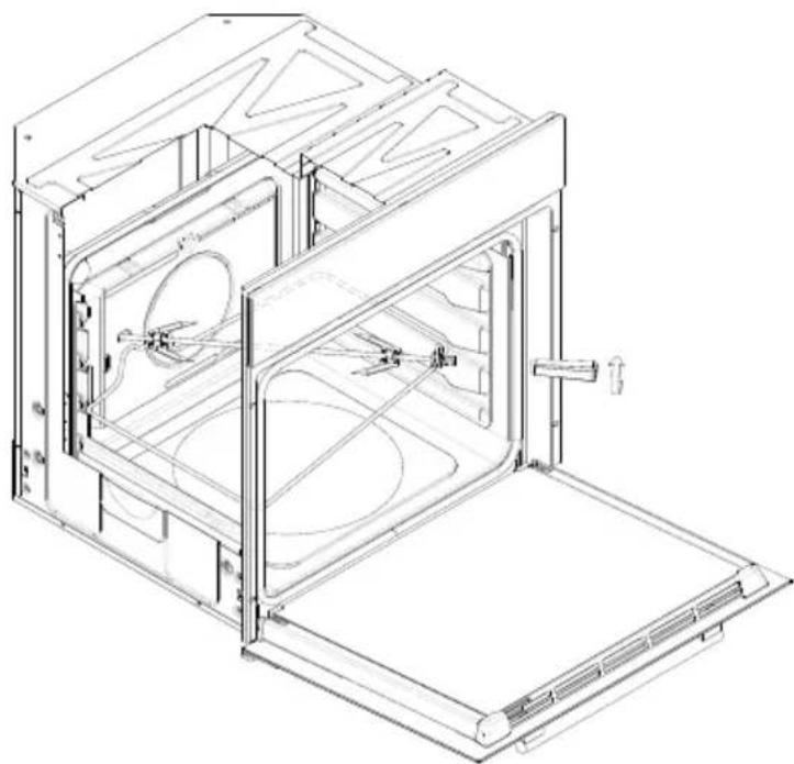 GORENJE BOP7303AX - Hoe het draaispit te gebruiken - 1
