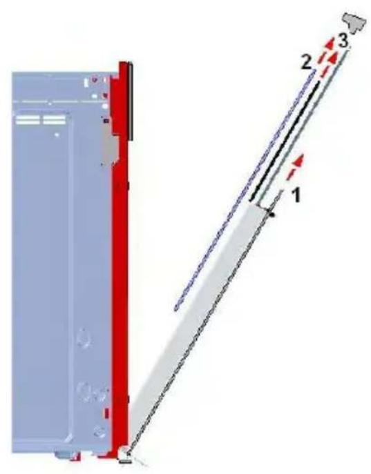 GORENJE BOP7303AX - Démontage de la porte du four (Fig. 2) - 4