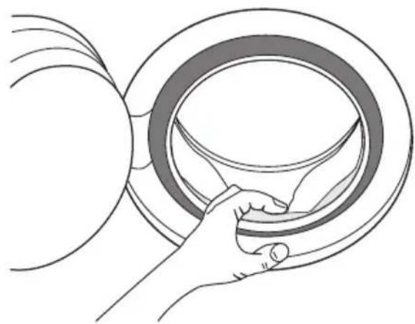 ELECTROLUX EWW148540W - Deurrubber - 1