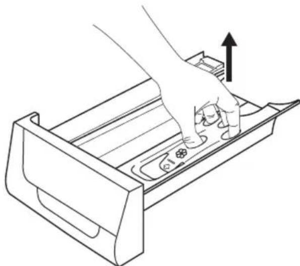 ELECTROLUX EWW148540W - Nettoyage du bac à produits - 2