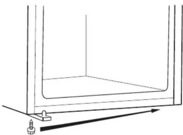 ELECTROLUX ERD24001W8 - Wechsel des Turanschlags - 5