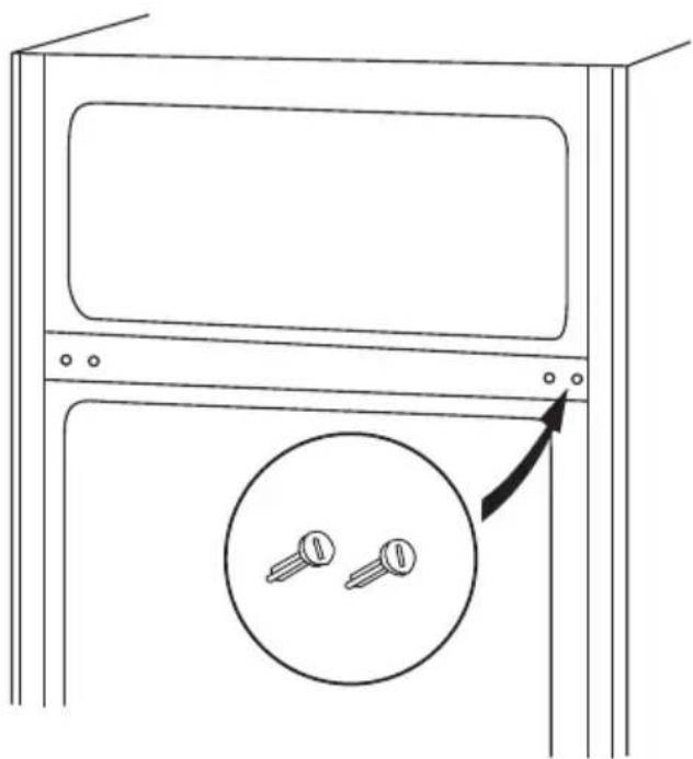 ELECTROLUX ERD24001W8 - Omhangning av dorr - 9