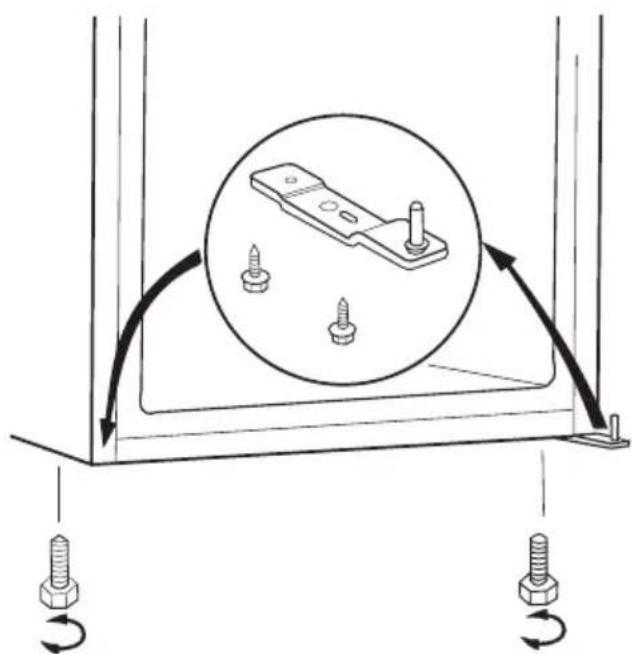 ELECTROLUX ERD24001W8 - Door reversibility - 4