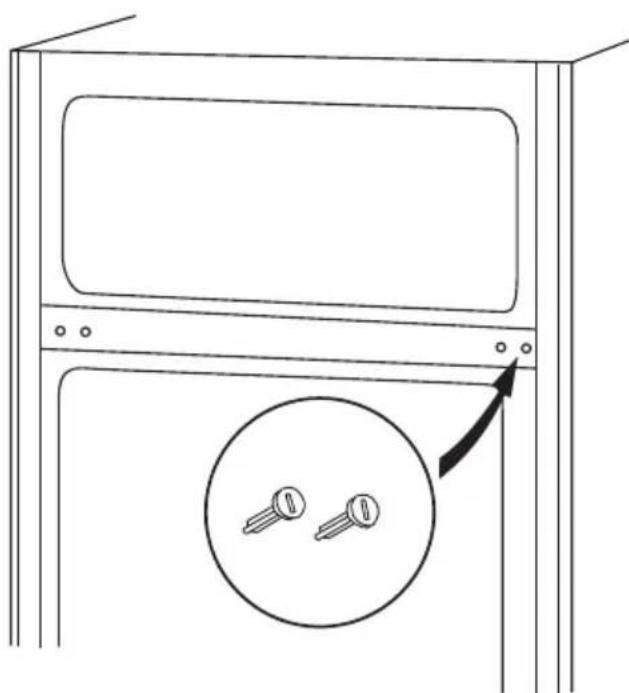ELECTROLUX ERD24001W8 - Omkeerbaarheid van de deur - 3